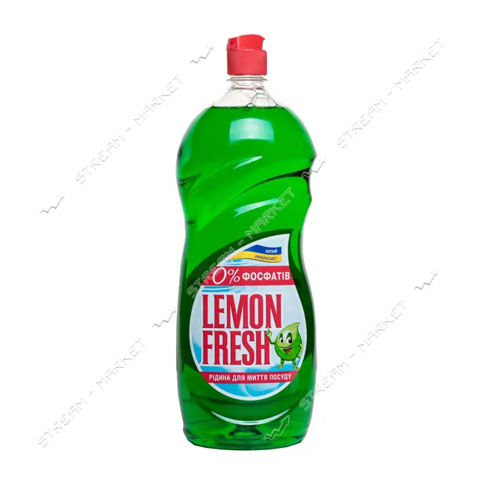Средство для мытья посуды Lemon Fresh 1.5л зеленый                                                  