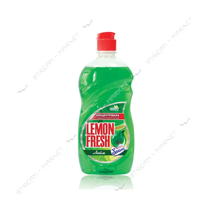 Средство для мытья посуды Lemon Fresh 500мл зеленый                                                 