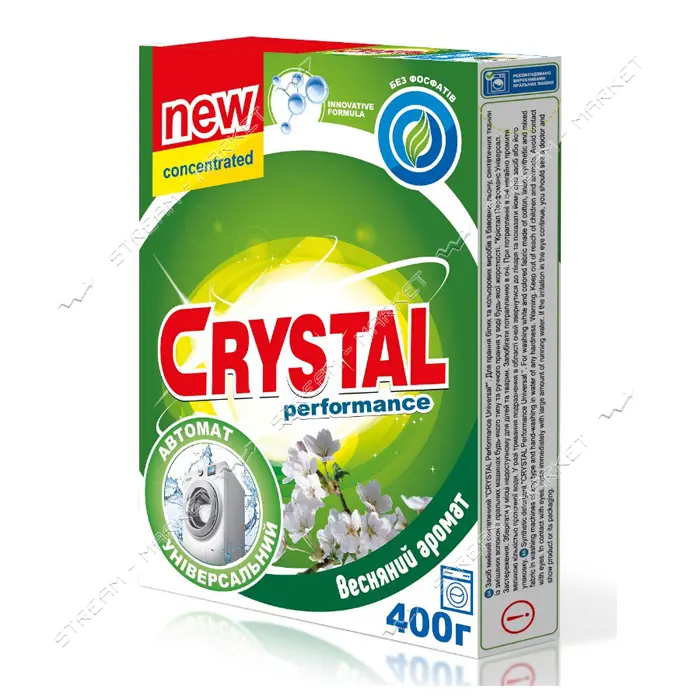 Порошок для стирки Crystal performance NEW 0.4кг                                                    