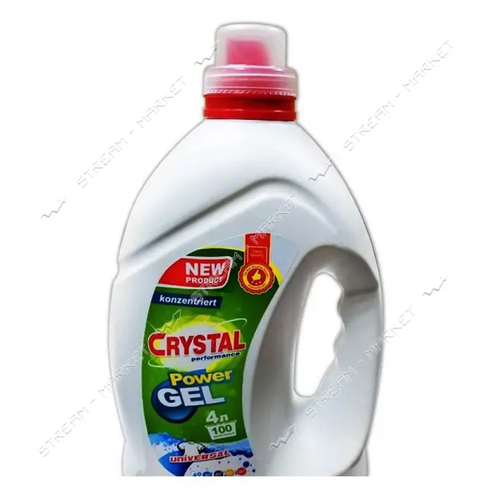 Гель для стирки концентрат Crystal performance GEL universal 5.7л                                   