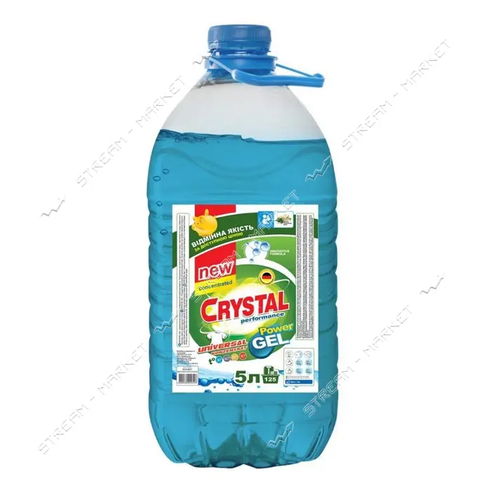 Гель для стирки Crystal performance GEL universal 5.0л