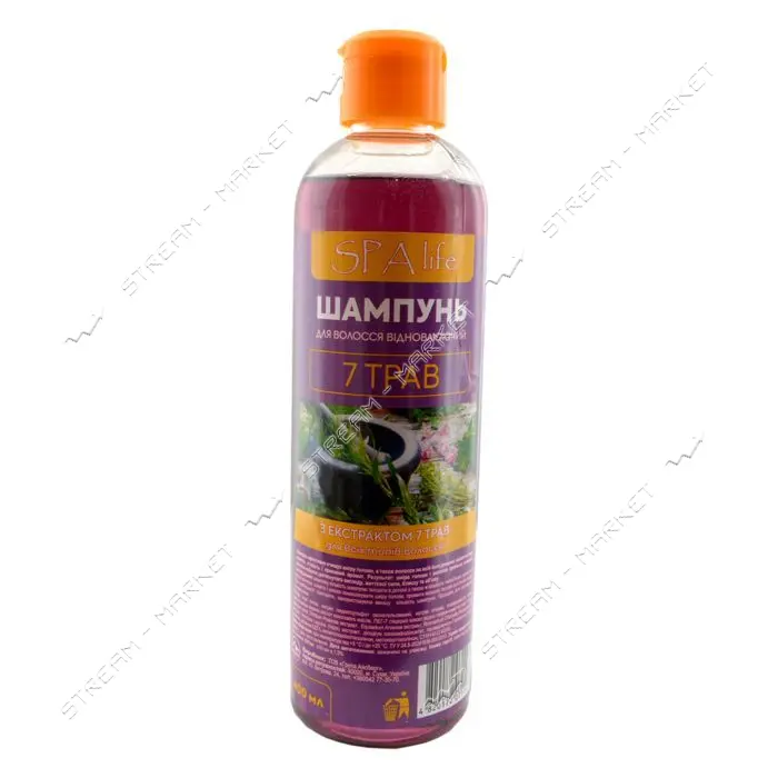 Шампунь для волос Spa life 7 Трав 400мл                                                             