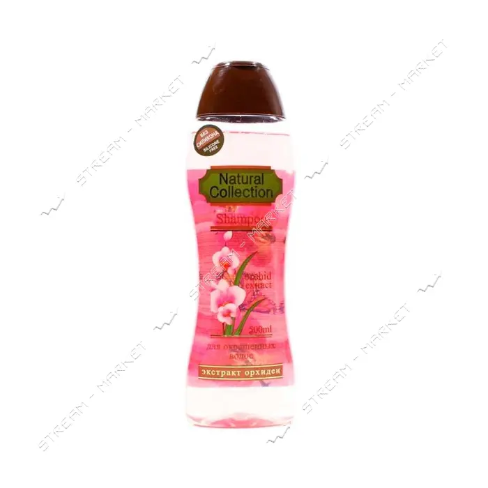 Шампунь для окрашенных волос Pirana Natural Collection экстракт орхидеи 500мл