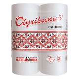 Бумажные полотенца Обухов 2 слоя 2 шт                                                               