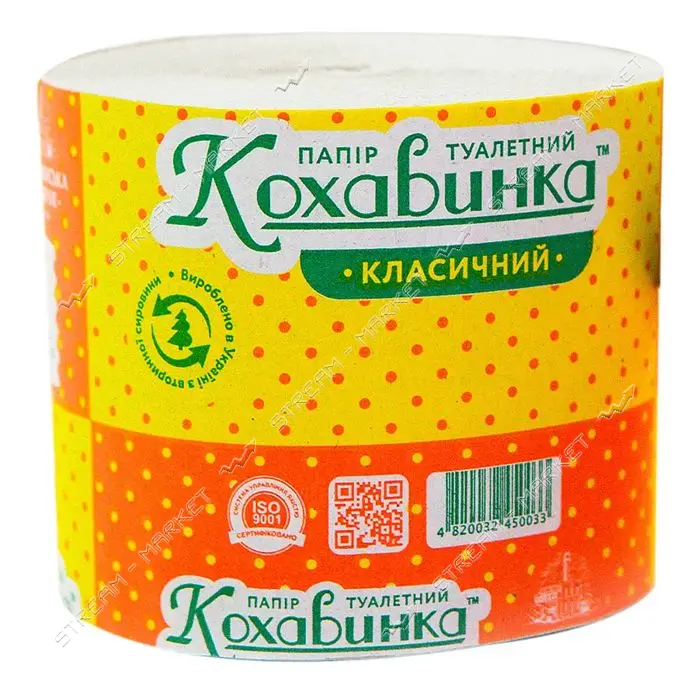 Туалетная бумага Кохавинка Классическая 90х100 8 шт