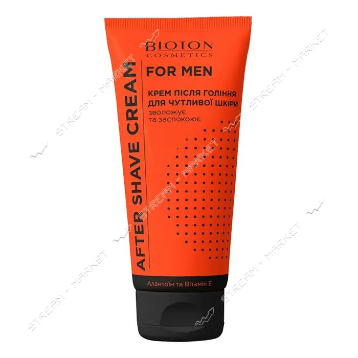 Крем после бритья Bioton Cosmetics Увлажняющий для чувствительной кожи 75мл