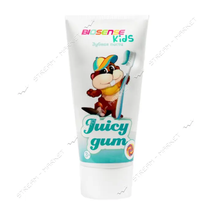 Зубная паста детская Bioton Cosmetics Bubble Gum 50мл