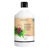 Шампунь баланс-формула Bioton Cosmetics Укрепляющий с корнем аира и репейника с крапивой 1л