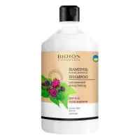 Шампунь баланс-формула Bioton Cosmetics Зміцнюючий з коренем аіру і будяків з кропивою 1л           