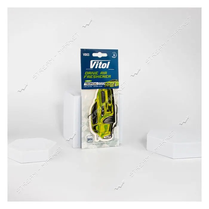 Освежитель воздуха Vitol Drive Tropical