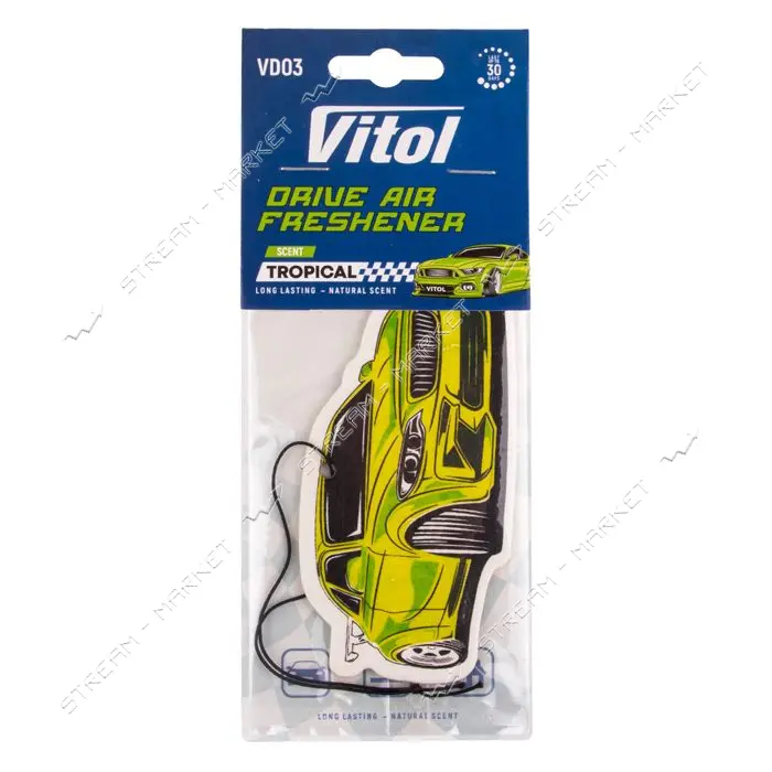 Освежитель воздуха Vitol Drive Tropical