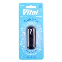 Освежитель воздуха Vitol на обдув Flash Drive Blue Ocean                                            