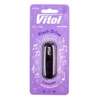 Освежитель воздуха Vitol на обдув Flash Drive Lavender                                              