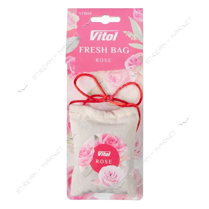 Освежитель воздуха Vitol Fresh Bag Rose