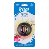 Освежитель воздуха Vitol на обдув Fresh Clips Cherry плюс Vanilla                                   