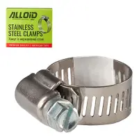 Хомут нержавейка Alloid 13-23 W2 10шт                                                               