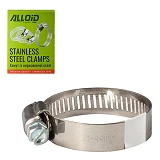 Хомут нержавейка Alloid 21-44 W2 10шт                                                               