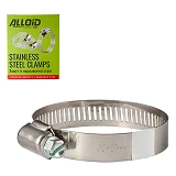 Хомут нержавейка Alloid 33-57 W2 10шт