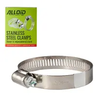 Хомут нержавейка Alloid 40-64 W2 10шт                                                               