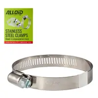 Хомут нержавійка Alloid 52-76 W2 10шт                                                               