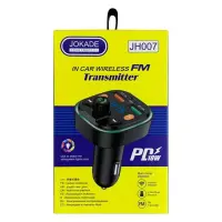 FM-трансмиттер Jokade JH007 18W/PD черный                                                           