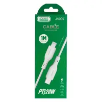 Кабель Jokade JA009 PD Type-C to Lightning 20W 1м белый