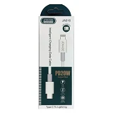 Кабель Jokade JA016 PD Type-C to Lightning 20W 1м белый                                             
