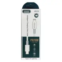 Кабель Jokade JA016 PD Type-C to Lightning 20W 1м белый                                             