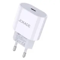 Сетевое зарядное устройство Jokade JB009 USB-C/PD25W белое                                          