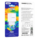 Сетевое зарядное устройство Jokade JB043 USB-C/PD20W белое                                          
