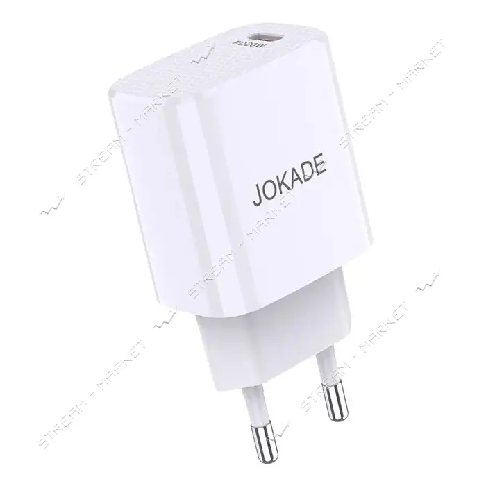 Сетевое зарядное устройство Jokade JB043 USB-C/PD20W белое                                          