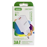 Сетевое зарядное устройство Jokade JB047/JB021 1USB/3А белое                                        