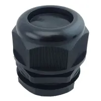 Кабельний ввід Techno Systems М20 d6-12мм IP68 PP поліамідний чорний                                