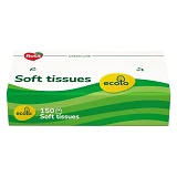 Салфетки косметические Ecolo пленка 150шт