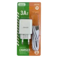 Сетевое зарядное устройство Jokade JB026 FC 3A USB-A плюс USB-A плюс USB Type-C белое