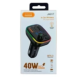 FM-трансмиттер Jokade JH017 40W/PD черный