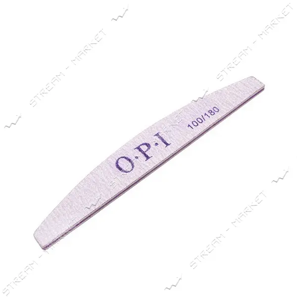 Пилка для ногтей OPI 100/180 банан                                                                  