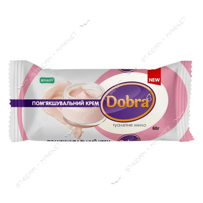 Мыло туалетное Bovary Dobra Смягчающий крем 60г