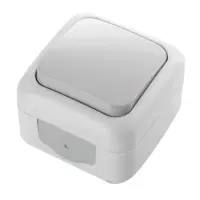 Выключатель Viko 5501 Palmiye Water Proof серый