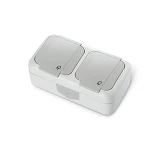 Блок розетка с зазем/розетка с заземлением Viko 5588 Palmiye Water Proof