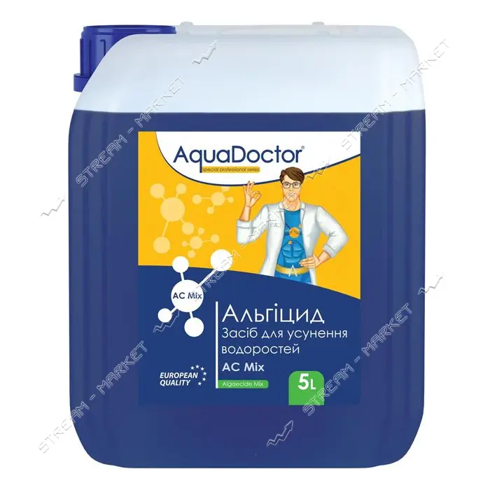 Средство для устранения водорослей AquaDOCTOR Альгицид MIX AC 5л медный купорос