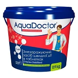 Хлор для бассейна AquaDOCTOR быстрого действия Шок 1 кг таблетки 20г                                
