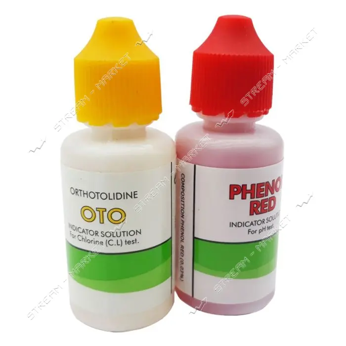 Запасные капли для тестера Cl и pH Kit                                                              