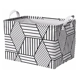 Корзина Idea Home TC-32 тканевая Geometry 30x20x18см
