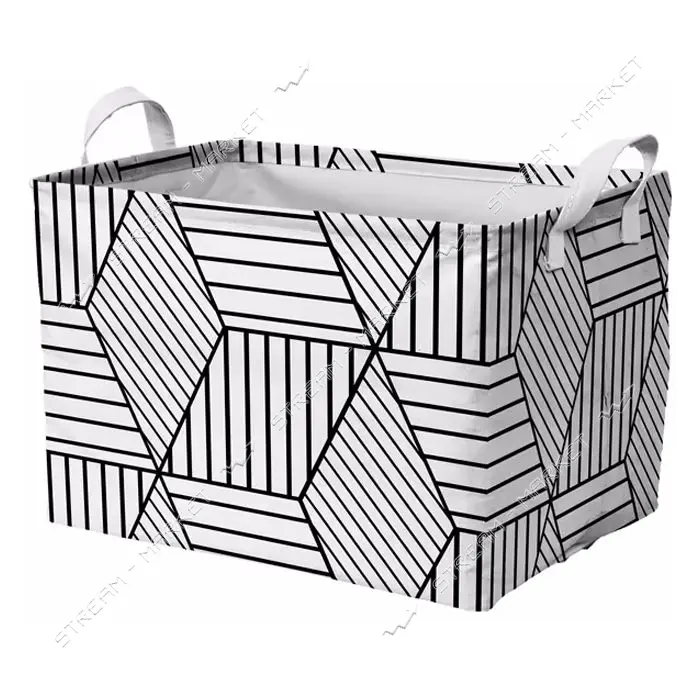 Корзина Idea Home TC-32 тканевая Geometry 30x20x18см