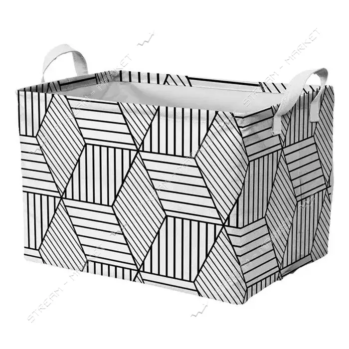 Корзина Idea Home TC-33 тканевая Geometry 38x26x24см                                                