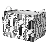 Корзина Idea Home TC-34 тканевая Geometry 45x30x28см                                                