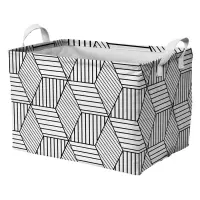 Корзина Idea Home TC-34 тканевая Geometry 45x30x28см                                                