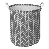 Корзина Idea Home TC-38 круглая тканевая Vector 35x45см
