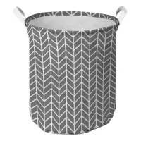 Корзина Idea Home TC-38 круглая тканевая Vector 35x45см                                             